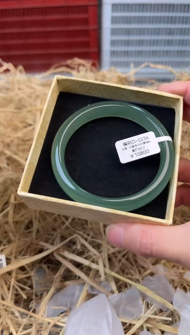 未镶嵌手镯石英质玉编号D-0236