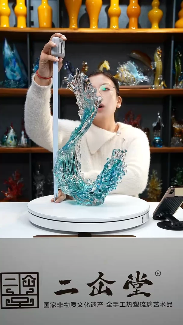 手工艺品琉璃风生水起