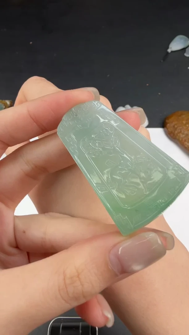 吊坠(不含链)未镶嵌翡翠翡翠饰品-277