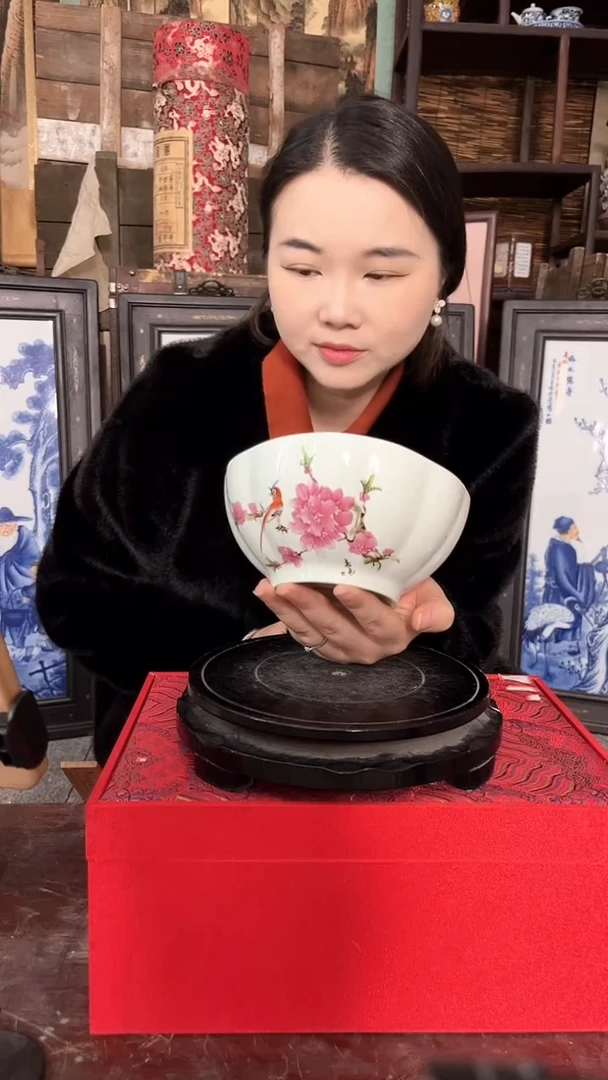 陶景德镇陶瓷摆件M086