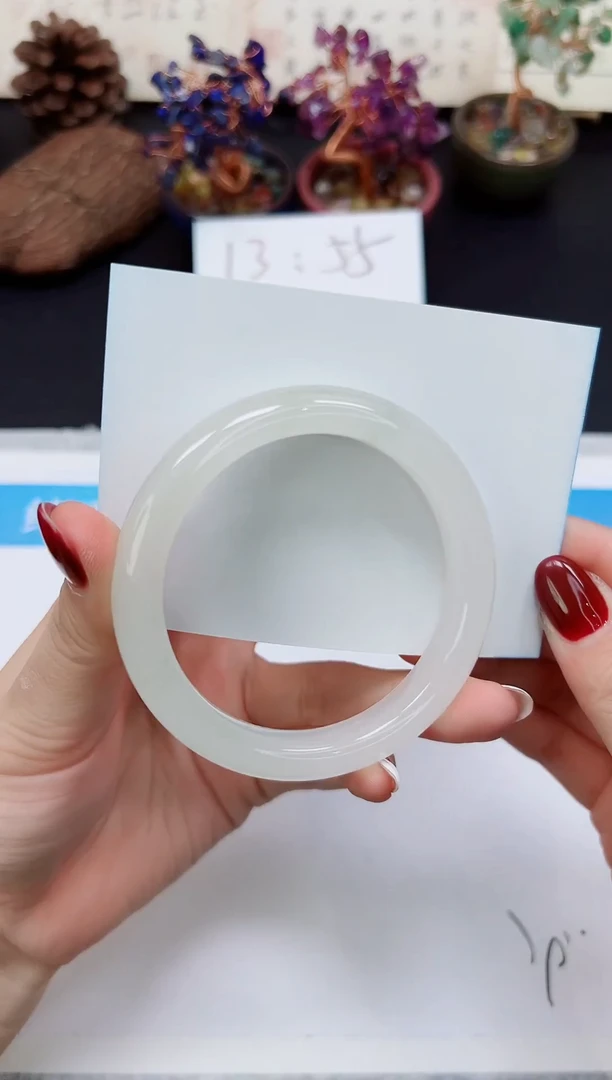 未镶嵌手镯石英质玉A203-57`58`59