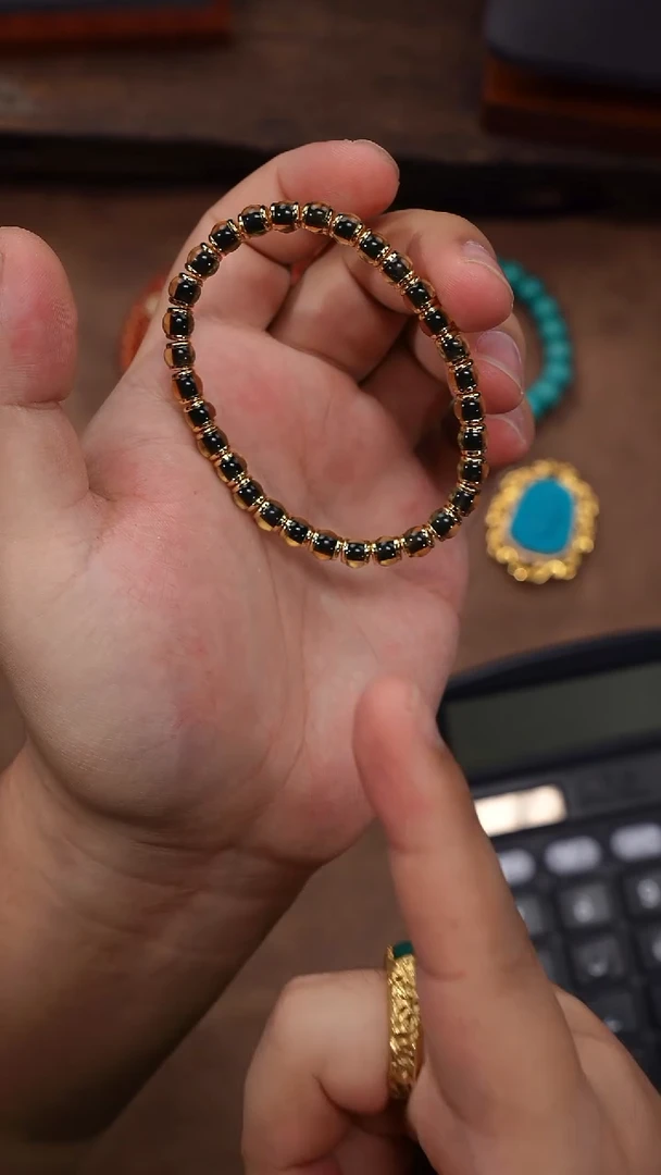 裸石蓝珀未镶嵌蓝珀手串