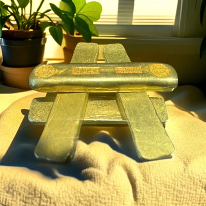 【盛世典藏】金质感-小条门店样品摆件[拍一发二]