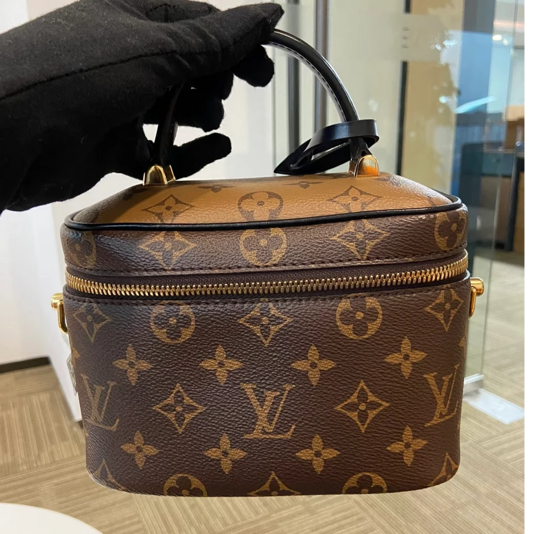 99新 LouisVuitton/路易威登 【杨贵妃专属】芯片/经典化妆盒子包