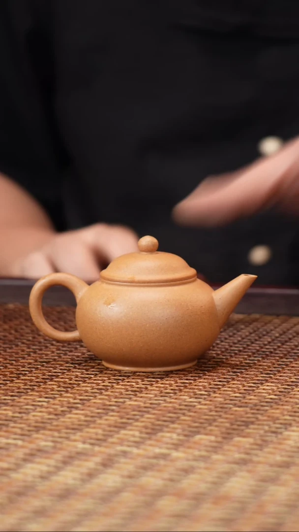 茶壶紫砂汀禾紫砂老黄段水平