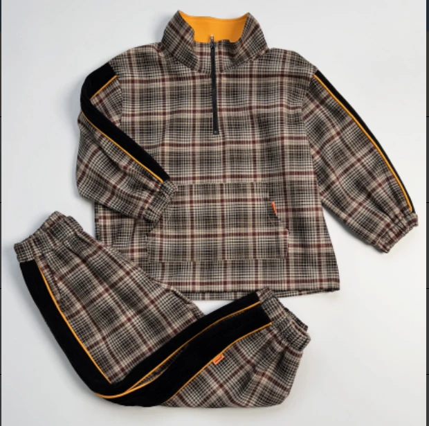 儿童C001116梭织套装