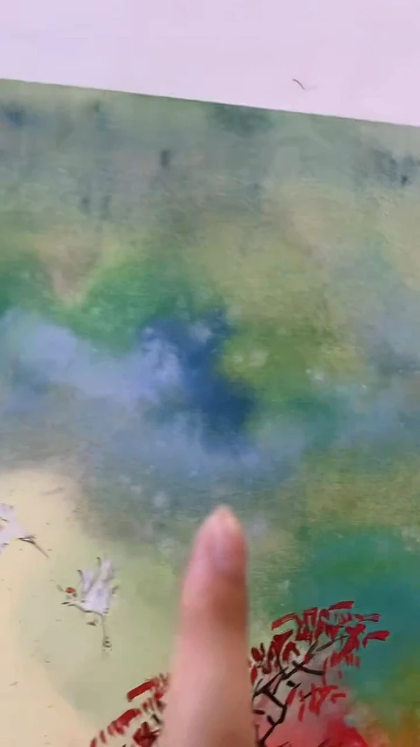 国画郑乐华手绘绘画作品27-10