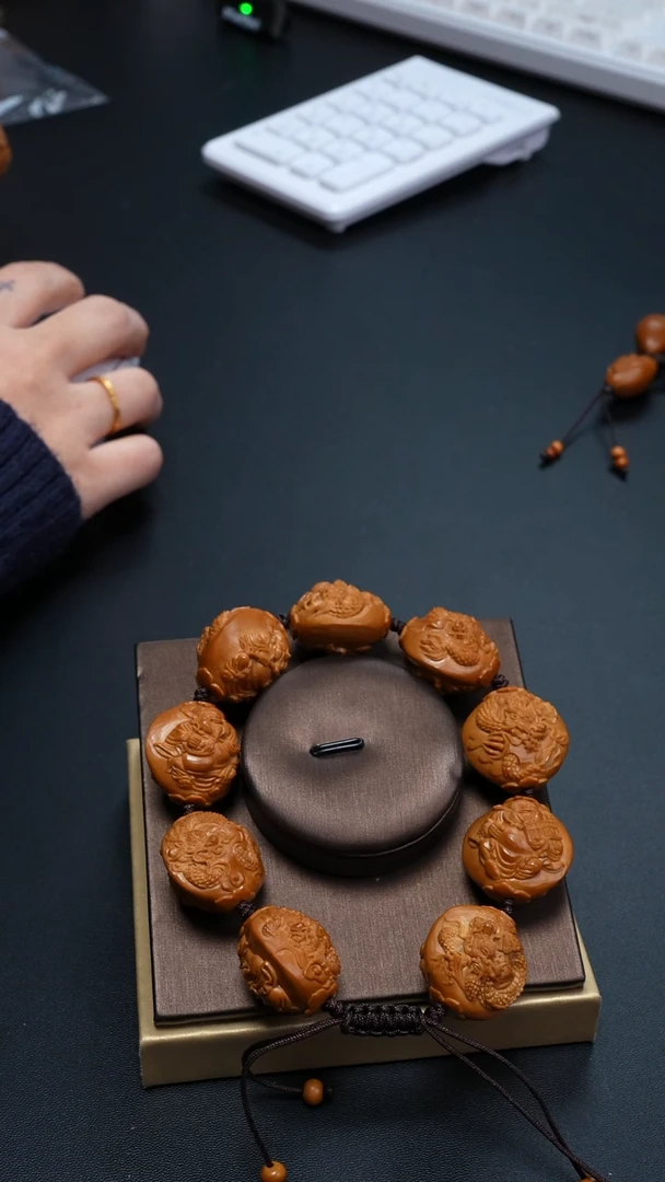 手串/手链橄榄核龙财2.5尺寸