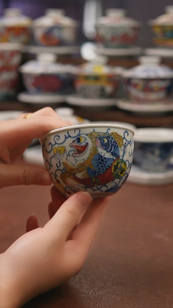 昨明 （福利价格）金蝉缸杯