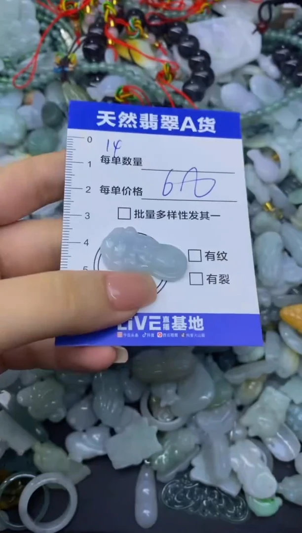 颈饰未镶嵌翡翠天然翡翠A货批量多样性发一件