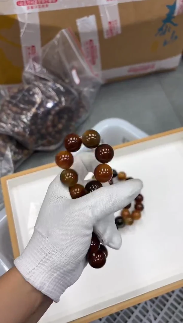 手串菩提根/象牙果17水磨福利（712）