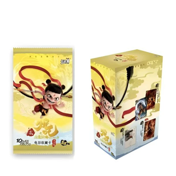 （辣娜酱拆卡）【推推】哪吒之魔童闹海电影收藏卡牌EX版