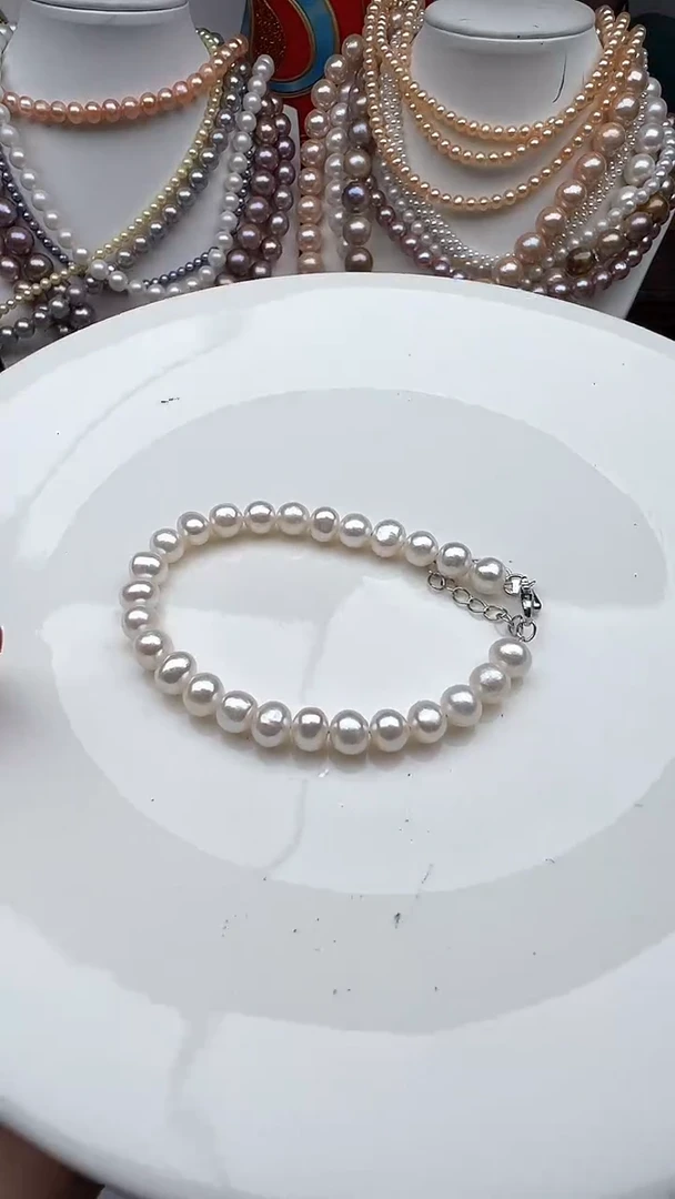 淡水珍珠未镶嵌颈饰1