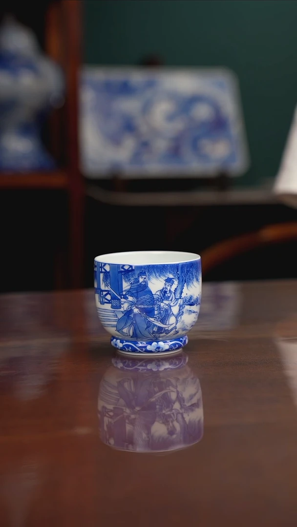 沈燕鸿老师作品 非遗传承人 单刀赴会