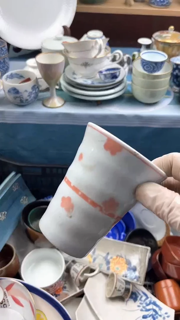 瓷片李英哥瓷器满19.9包邮