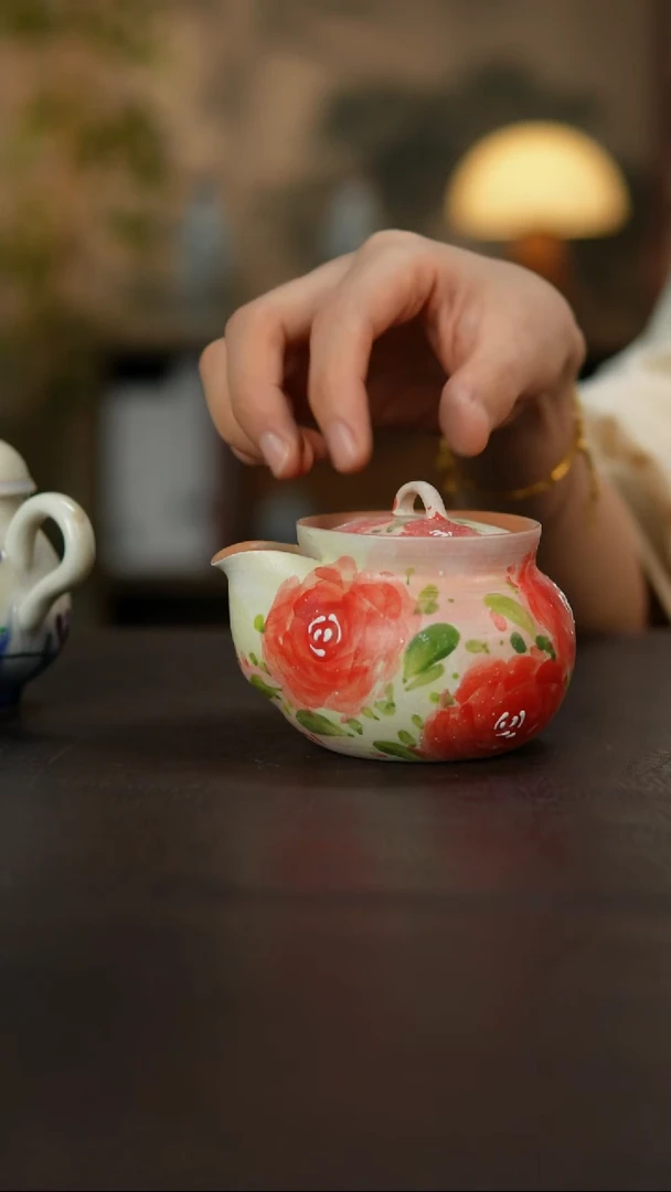 杯景德镇陶瓷杯碗柴烧多人