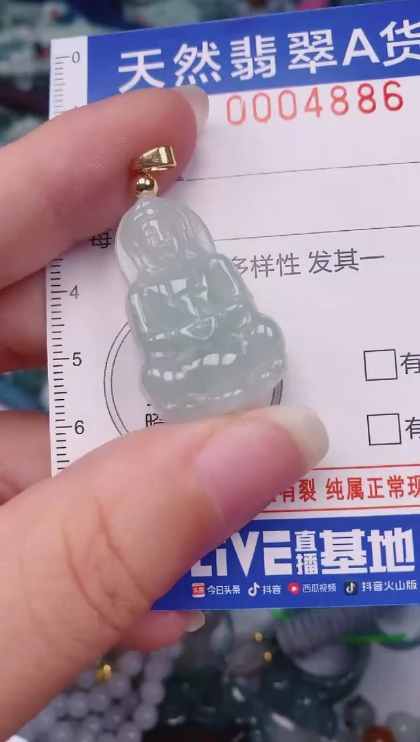 颈饰未镶嵌翡翠00004886