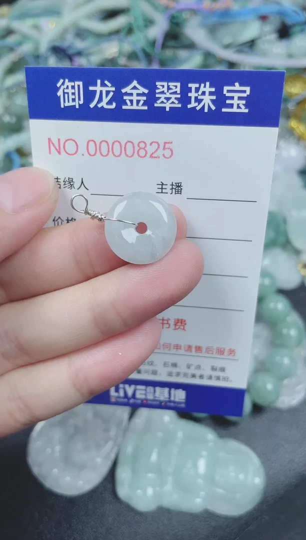 翡翠未镶嵌颈饰170