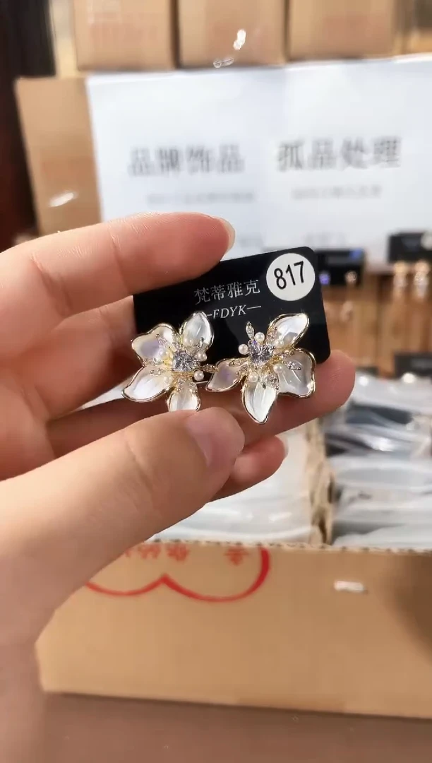 合金925银锆石梵817