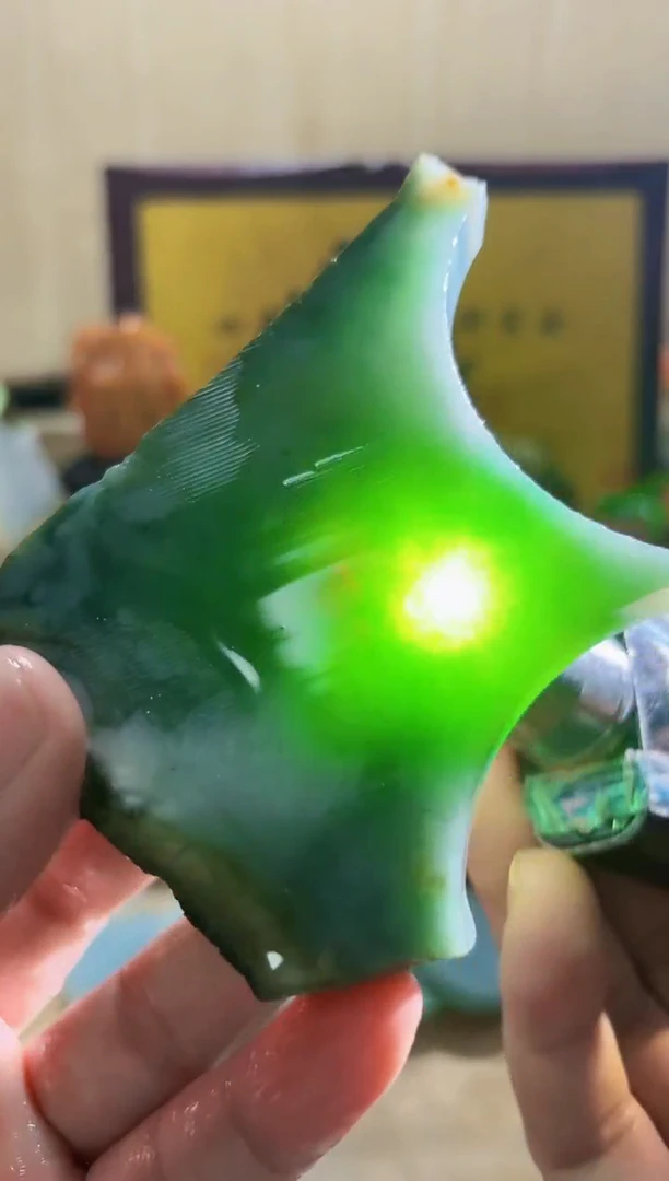 颈饰未镶嵌翡翠A货常星5312