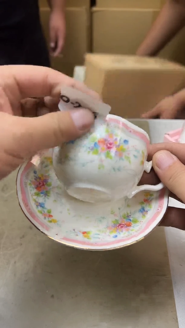 瓷片246 五聚宝缘海陶精选