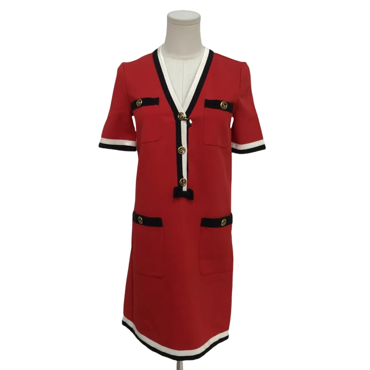 古驰/连衣裙/95新/粘胶纤维/[251202ZY]