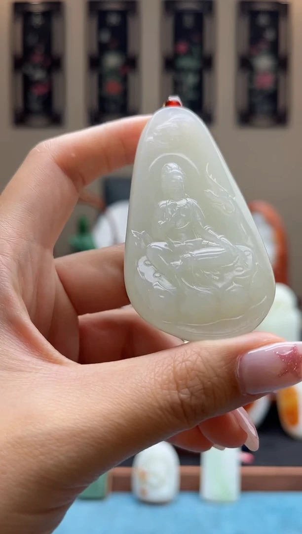 和田玉（子料）未镶嵌颈饰幸**儿1111