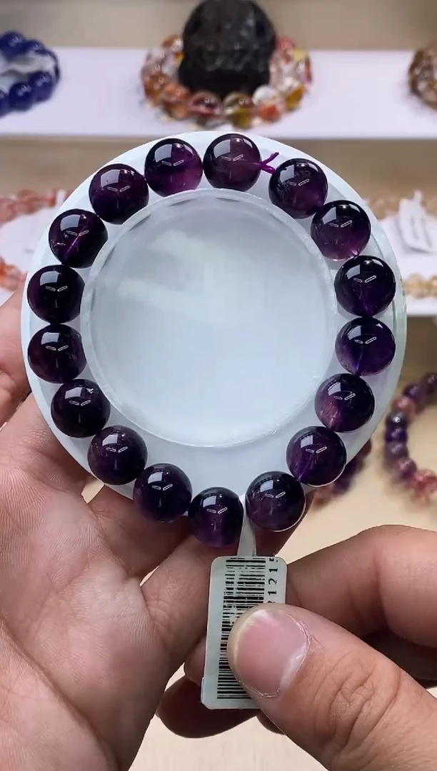 【闪购商品】水晶手链未镶嵌紫超七11m+