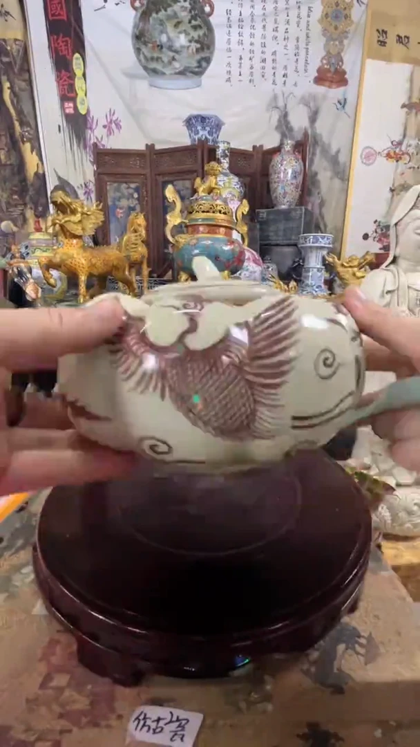 摆件现代艺陶瓷O