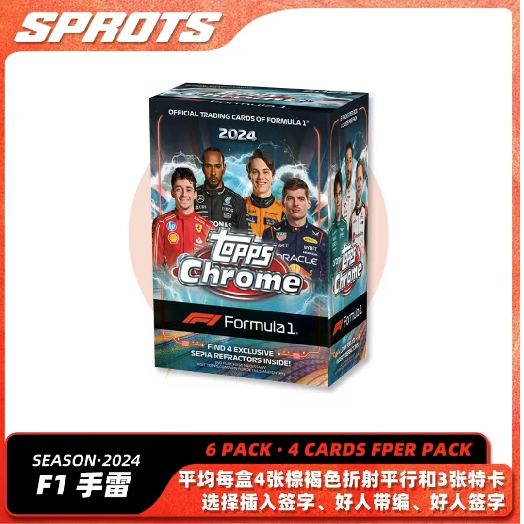 2024  Topps chrome F1 手雷 未成年禁止下单