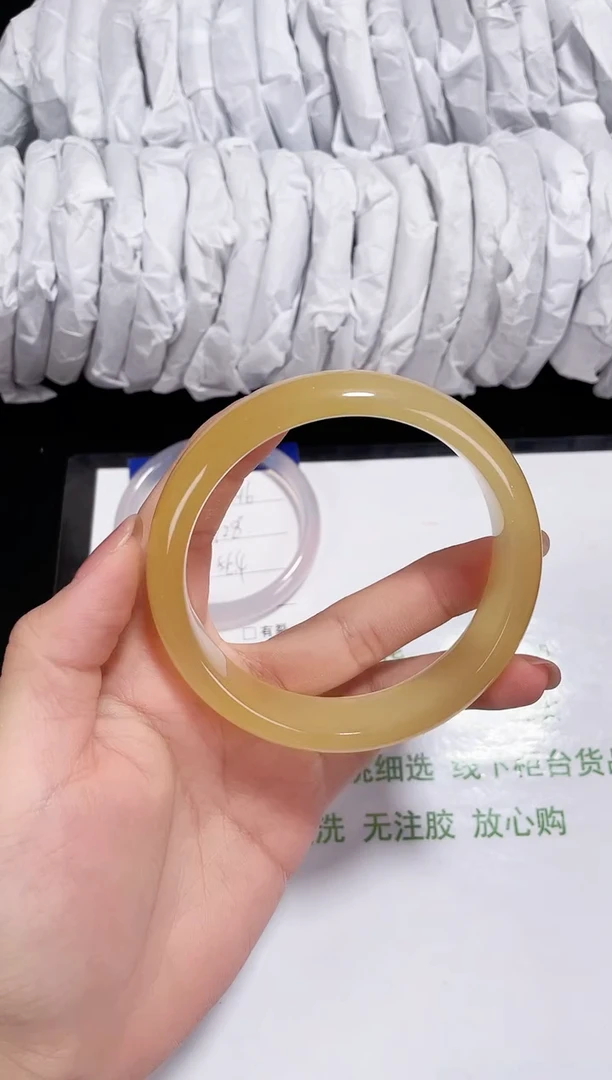 未镶嵌黄龙石英质玉147 桂花酿 64