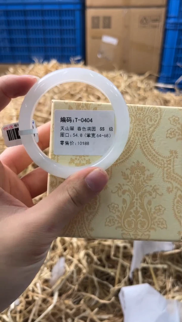 未镶嵌手镯石英质玉T-0404