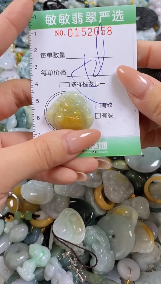 翡翠未镶嵌颈饰闪购0152058