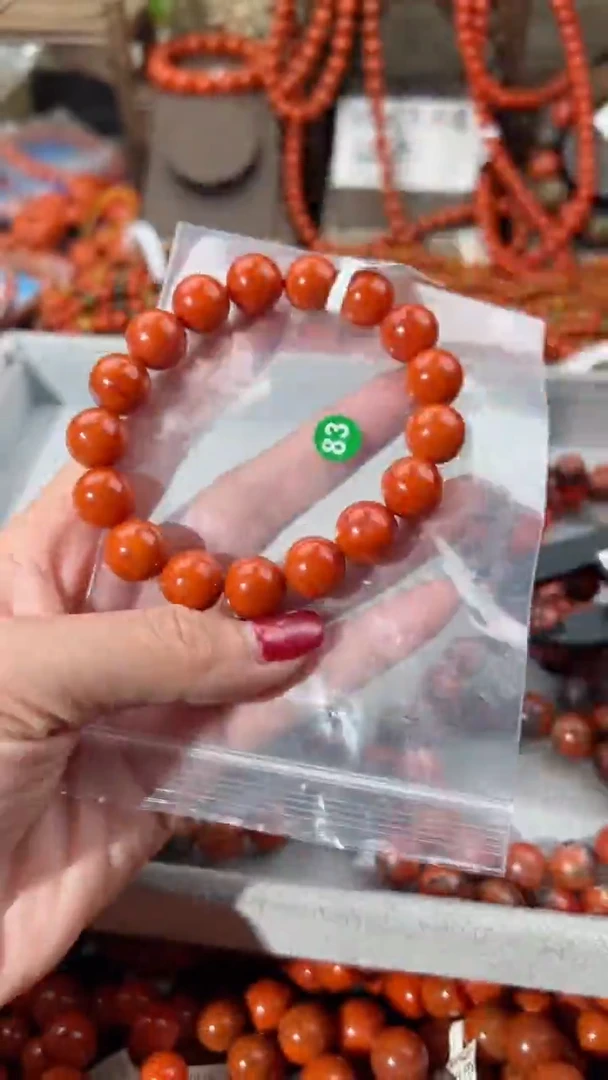 【闪购商品】南红玛瑙手串未镶嵌12+