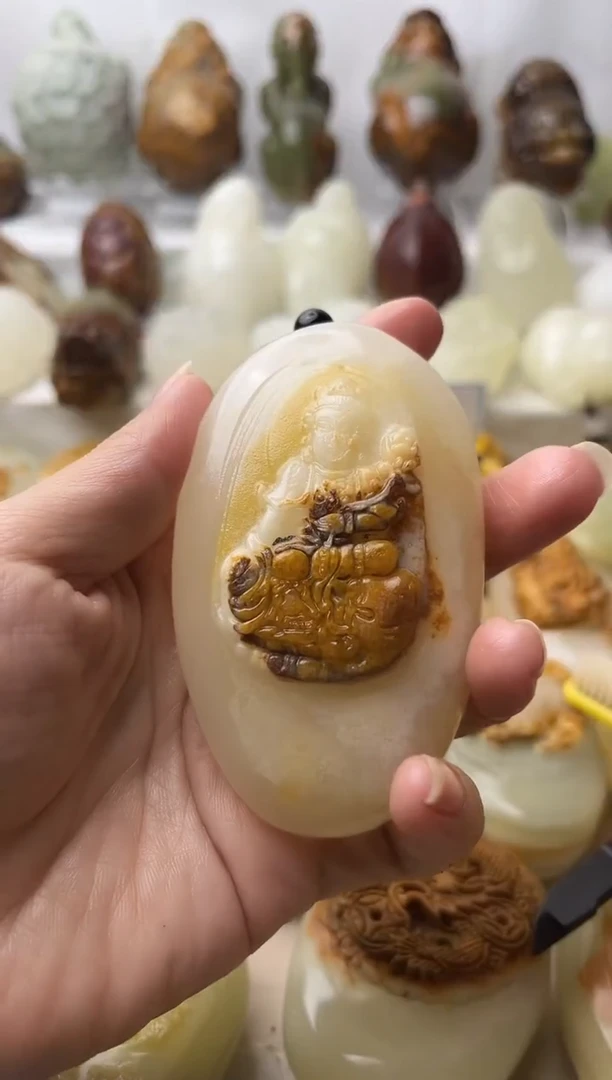 石材方解石棉纹正常不退换普贤