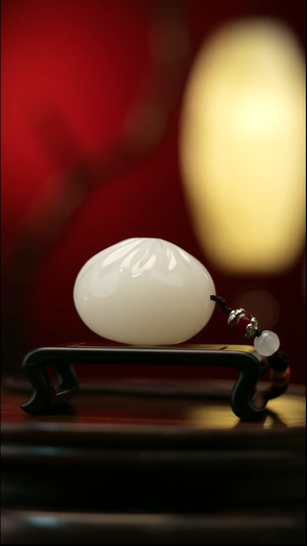 玉【小福包】天然玉石摆件