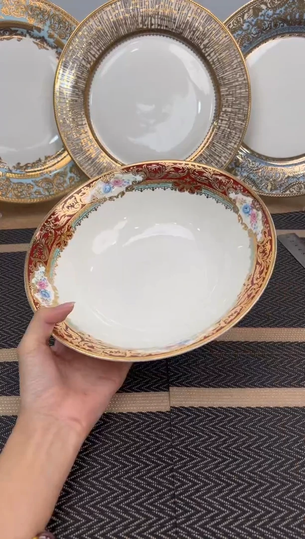 瓷片9寸汤碗一个一单福利