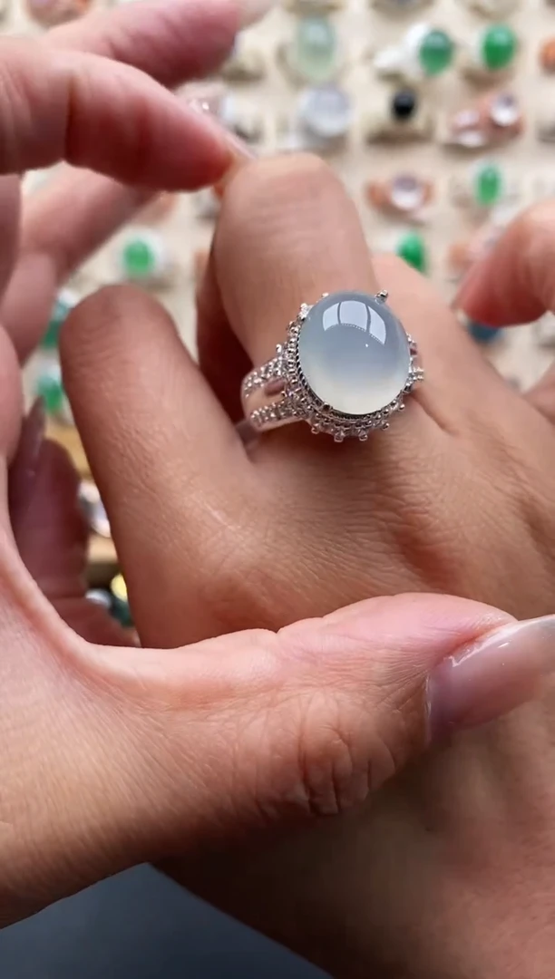 未镶嵌戒指翡翠缅甸天然A货翡翠33   2-6