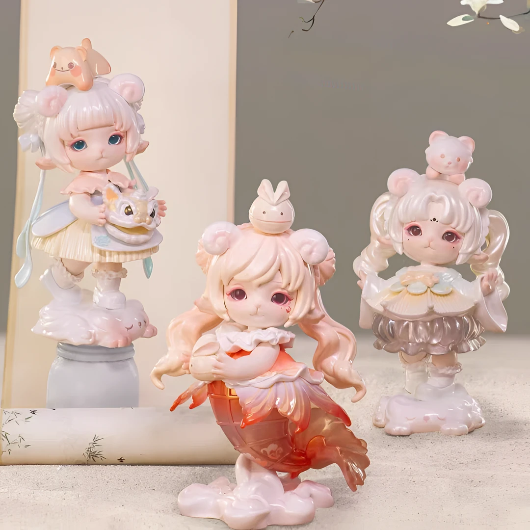 （代拆）MiMiA遗梦芳华系列盲盒潮玩手办