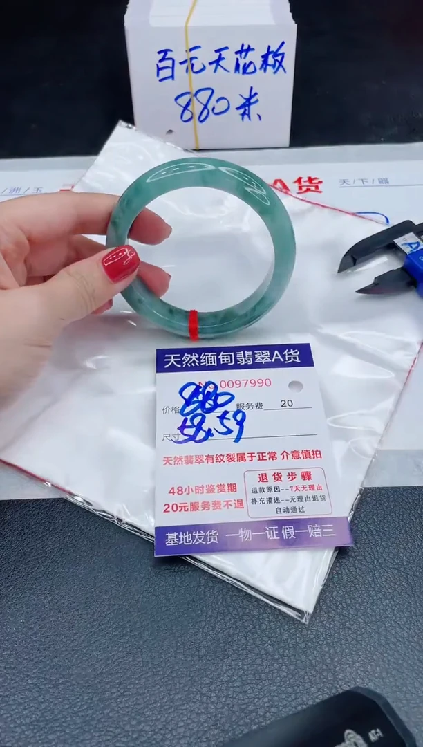 未镶嵌手镯翡翠880.00