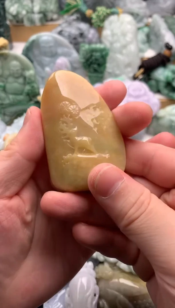 吊坠(不含链)未镶嵌翡翠1