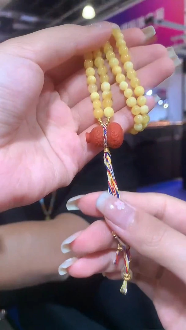 琥珀颈饰未镶嵌【宝石世家严选】