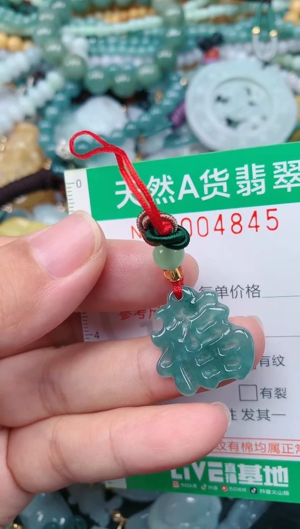 颈饰未镶嵌翡翠.0004845