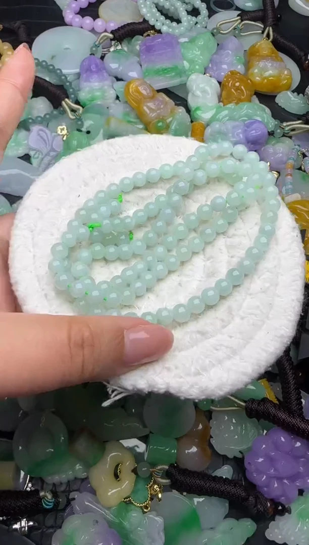 颈饰未镶嵌翡翠缅甸翡翠吊坠