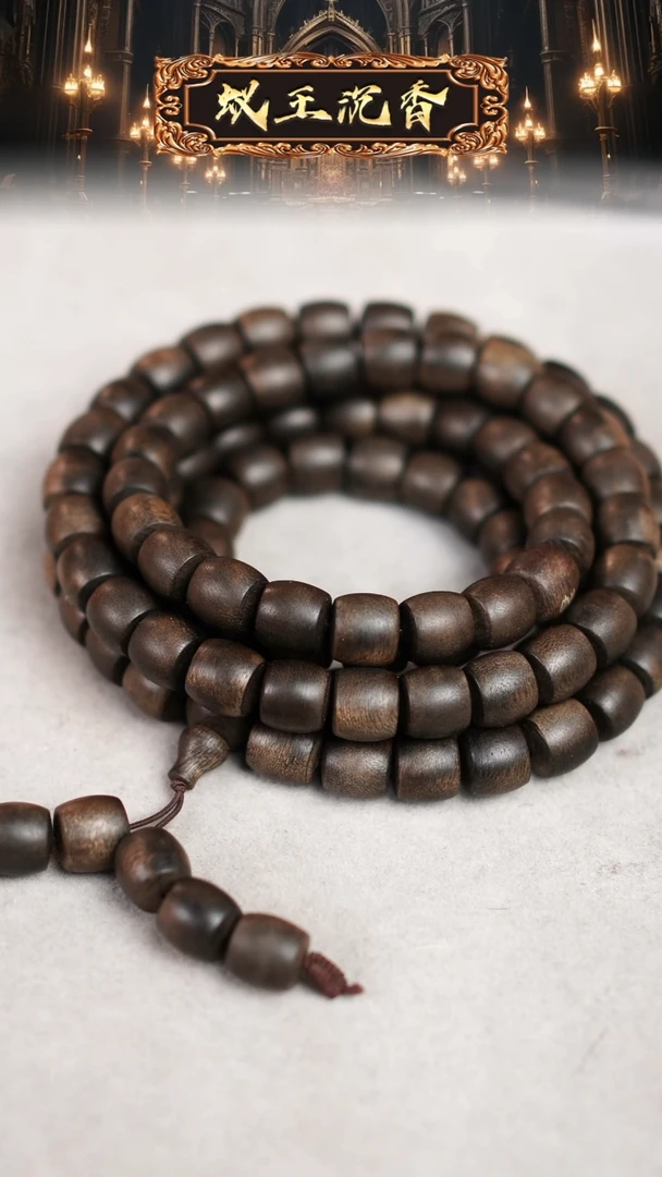 【闪购商品】沉香吊坠黑油铁结越南芽庄白奇楠老料1.1