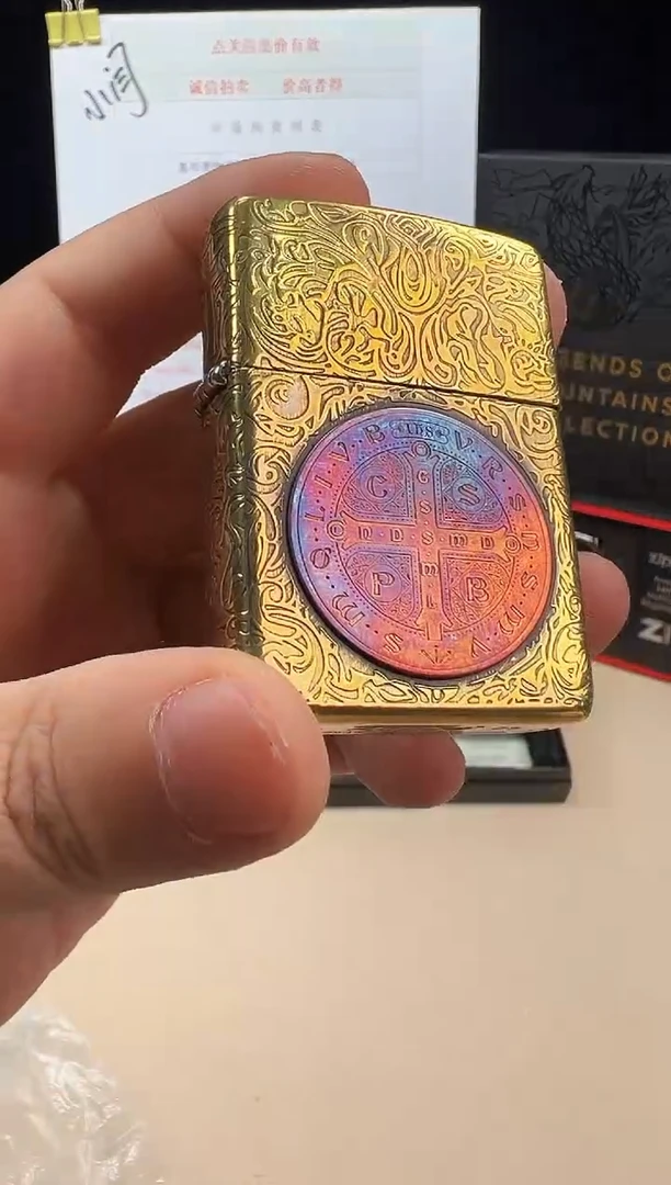 钢康斯坦丁-紫铜镶嵌盔甲黄铜拉丝