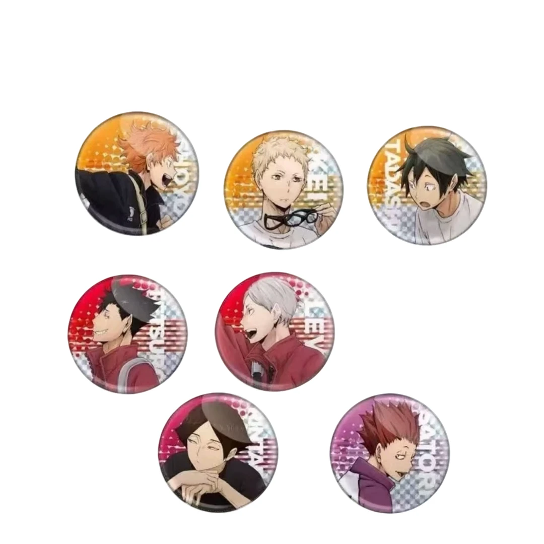 【排球少年】登校闪吧唧徽章 盲袋（全7种）