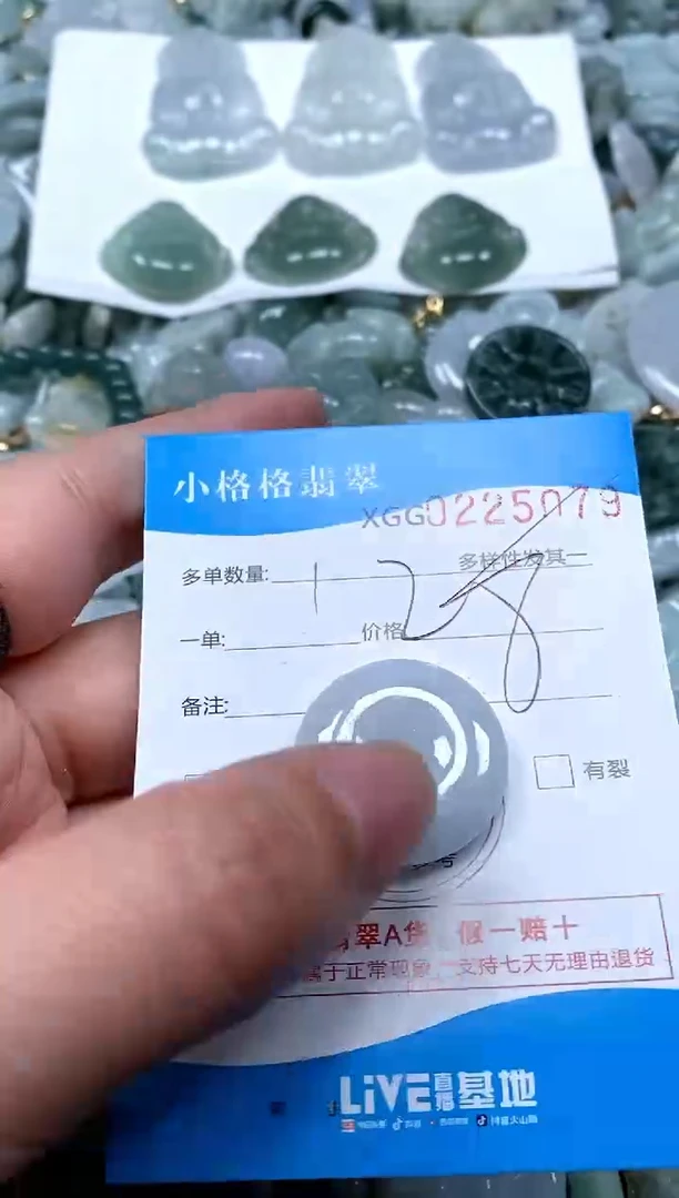 【闪购商品】翡翠颈饰未镶嵌闪购商品0225079