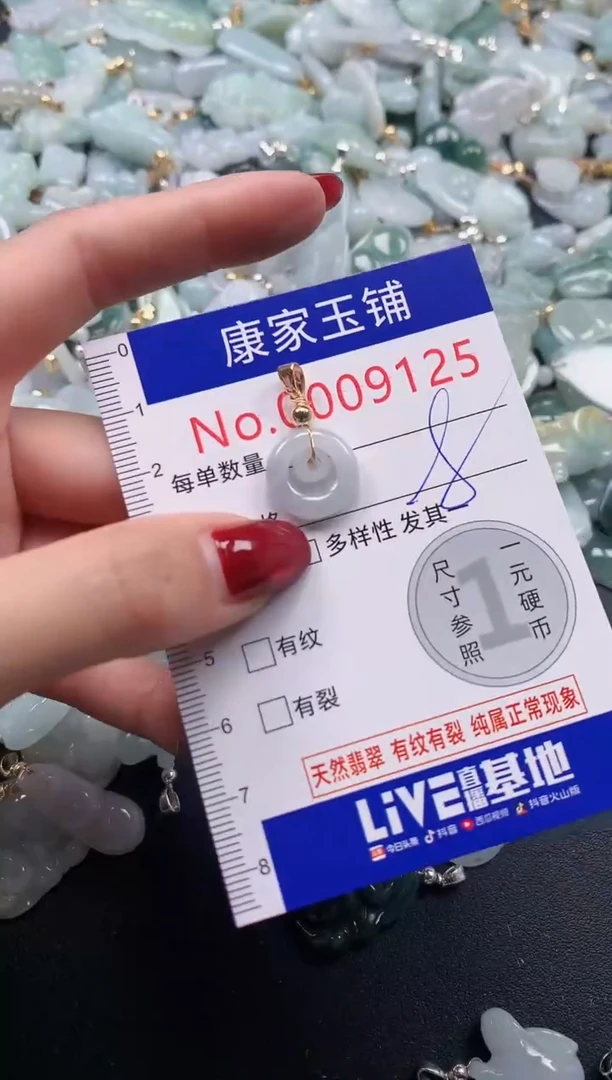 颈饰未镶嵌翡翠9125