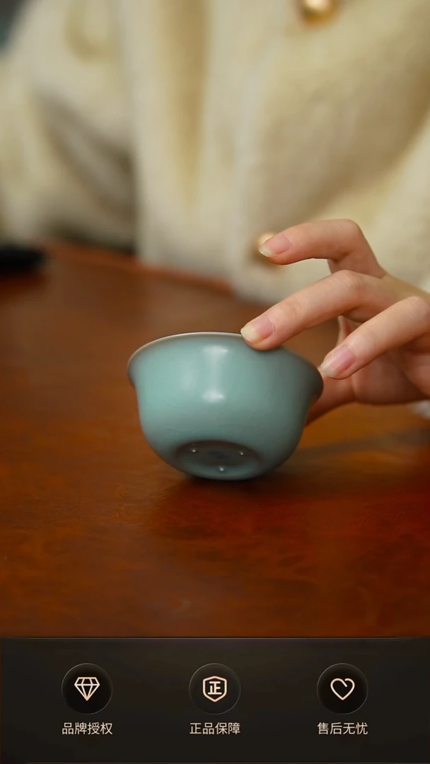 仿古简匠鸡缸杯不完美